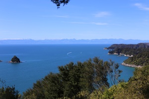 Looking to the Marlborough Sounds
